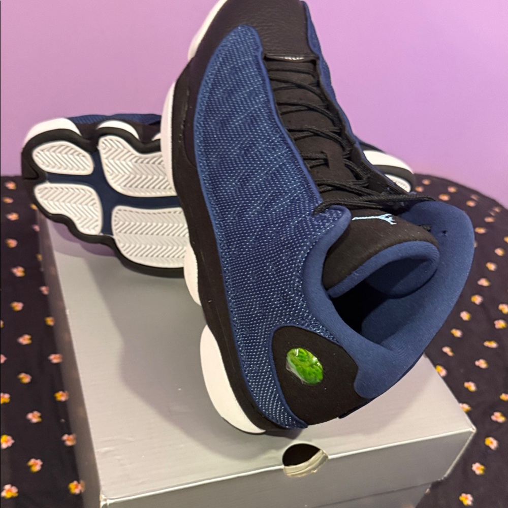 Air Jordan 13 Retro Sneakers - Black and Blue